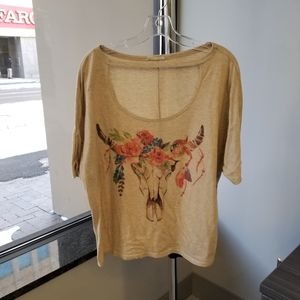 Bull Skull Designer Shirt